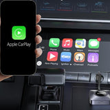 Adaptor Yesido Wireless CarPlay Adapter (KM23), pentru Apple, cu USB to Type-C Cable, Bluetooth V5.0, 1080P, Gri
