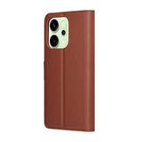 Husa pentru OPPO Reno14, Techsuit Leather Folio, maro