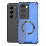 Husa pentru Xiaomi Redmi 15 5G, Techsuit HoneyComb Shield MagSafe, alb