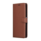 Husa pentru Xiaomi Redmi 15 5G, Techsuit Leather Folio, maro