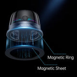 Boxa portabila Yesido Mini Magnetic Boxa portabila (YSW32), RGB Lighting Effect, 400mAh, 3W, Bluetooth 5.3, negru