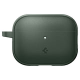Husa casti pentru AirPods Pro 3, Spigen, Protection Case Vault Acs09827 Air Space Technology Aluminum Holder Midnight, verde