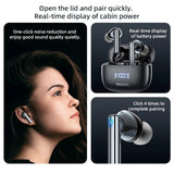 Casti wireless Yesido (TWS23), cu Noice Cancelling, Control tactil, Bluetooth V5.3, In-ear, 300mAh, negru
