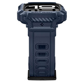 Curea pentru Apple Watch 10 42mm, Spigen Rugged Armor Pro V2 (ACS10495), bleumarin