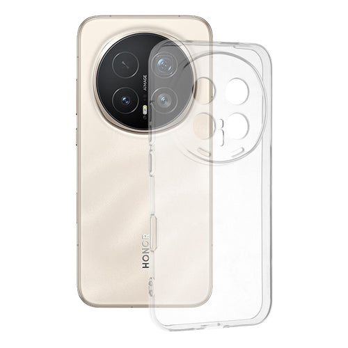 Husa pentru Honor Magic8 Pro, Techsuit Clear Silicone, transparenta