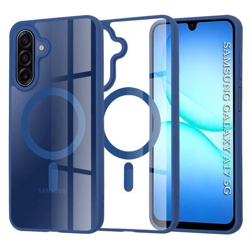 Husa pentru Samsung Galaxy A17 5G, Techsuit MagSafe Pro, albastru