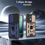 Husa pentru OPPO A6 Pro 4G, Techsuit CamShield Series, albastru