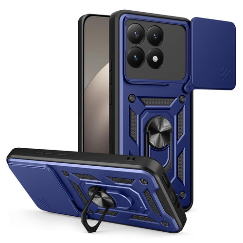 Husa pentru Xiaomi 15T, Techsuit CamShield Series, albastru