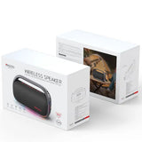 Boxa portabila Yesido Boxa portabila (YSW31), RGB Lighting Effect, Bluetooth 5.0, 80W, 8000mAh, Rezistent la apa, negru