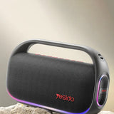 Boxa portabila Yesido Boxa portabila (YSW31), RGB Lighting Effect, Bluetooth 5.0, 80W, 8000mAh, Rezistent la apa, negru