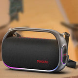 Boxa portabila Yesido Boxa portabila (YSW31), RGB Lighting Effect, Bluetooth 5.0, 80W, 8000mAh, Rezistent la apa, negru