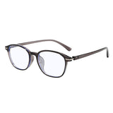 Ochelari de Protectie Techsuit Anti-Blue Light Reflex PC (6635), Unisex, Round, TR90 Frame, AC Lens, Black/Mov