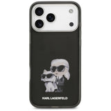 Husa pentru iPhone 17 Pro, Karl Lagerfeld IML Aquarelle MagSafe (KLHMP17LHMKCAQOK), mov