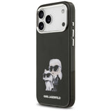 Husa pentru iPhone 17 Pro, Karl Lagerfeld IML Aquarelle MagSafe (KLHMP17LHMKCAQOK), mov