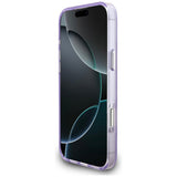Husa pentru iPhone 17 Pro Max, Karl Lagerfeld IML Aquarelle MagSafe (KLHMP17XHMKIAQOU), mov
