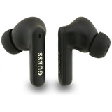 Casti wireless Guess 4G Classic Metal Logo (GUTWST3P4EGK), Bluetooth V5.4, TWS, ENC Technology, 250mAh, negru