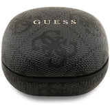 Casti wireless Guess 4G Classic Metal Logo (GUTWST3P4EGK), Bluetooth V5.4, TWS, ENC Technology, 250mAh, negru