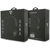 Casti wireless Guess 4G Triangle Logo (GUBHC15PMRTRK), Bluetooth V5.4, IPX4, ENC Technology, Over-ear, negru