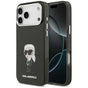Husa pentru iPhone 17 Pro Max, Karl Lagerfeld IML Aquarelle MagSafe (KLHMP17XHMKIAQOK), negru