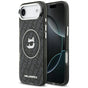 Husa pentru iPhone 17 Air, Karl Lagerfeld IML Choupette Head Logo MagSafe (KLHMP17MHMKBCHOK), negru