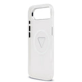 Husa pentru iPhone 17 Air, Guess IML Gradient Triangle Logo MagSafe (GUHMP17MHGTMLCGT), transparenta