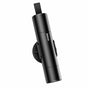 Baseus Sharp Tool Safety Hammer (Crsfh-0G), Window-Breaking And Safety Belt Cutting, Dark Gri