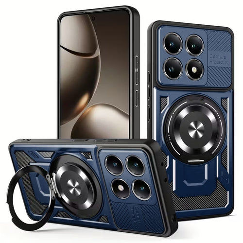 Husa pentru Xiaomi 15T, Techsuit RuggedCam, albastru