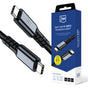 Cablu 3mk de date Hyper N-Series, Thunderbolt 4, 48V/5A, 40Gb/s, 240W, 8K@60Hz, 1m, negru