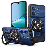 Husa pentru Xiaomi Redmi 15C 4G, Techsuit RuggedCam, albastru