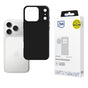 Husa pentru iPhone 17 Pro, 3mk Matt Case Pro, negru