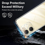 Husa pentru OPPO Find X9, Techsuit Shockproof Clear Silicone, transparenta