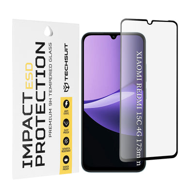 Folie de protectie pentru Xiaomi Redmi 15C 4G, Techsuit ESD Glass