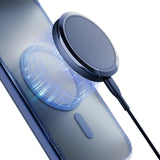 Husa pentru iPhone 17 Air, 3mk Frosty MagCase, bleu