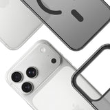 Husa pentru iPhone 17 Pro, 3mk Frosty MagCase, alb