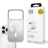 Husa pentru iPhone 17 Pro Max, 3mk Frosty MagCase, alb