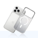 Husa pentru iPhone 17 Pro Max, 3mk Frosty MagCase, alb
