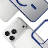 Husa pentru iPhone 17 Pro Max, 3mk Frosty MagCase, alb
