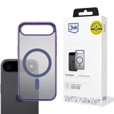 Husa pentru iPhone 17 Air, 3mk Frosty MagCase, bleu