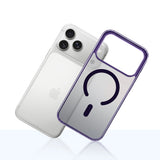 Husa pentru iPhone 17 Pro Max, 3mk Frosty MagCase, alb