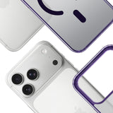 Husa pentru iPhone 17 Pro Max, 3mk Frosty MagCase, alb