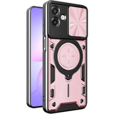 Husa pentru Samsung Galaxy A07 4G, Techsuit CamGuard Pro, roz auriu