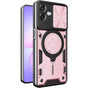 Husa pentru Samsung Galaxy A07 4G, Techsuit CamGuard Pro, roz auriu