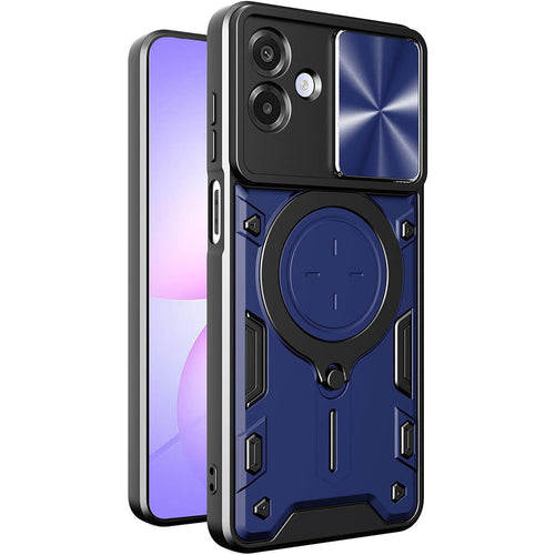 Husa pentru Samsung Galaxy A07 4G, Techsuit CamGuard Pro, albastru