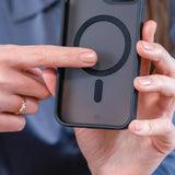 Husa pentru iPhone 16, 3mk Smoke MagCase, negru