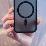 Husa pentru iPhone 16, 3mk Smoke MagCase, negru
