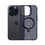 Husa pentru iPhone 16 Pro Max, 3mk Smoke Case Mag&Stand, negru