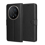 Husa pentru Honor Magic8 Pro, Techsuit Leather Folio, maro