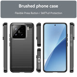 Husa pentru OPPO A6 Pro 4G, Techsuit Carbon Silicone, albastru