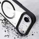 Husa pentru iPhone 17 Air, 3mk Satin Armor MagCase, negru