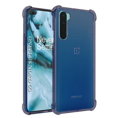 Husa pentru OnePlus Nord 5G, Techsuit Shockproof Clear Silicone, fumuriu